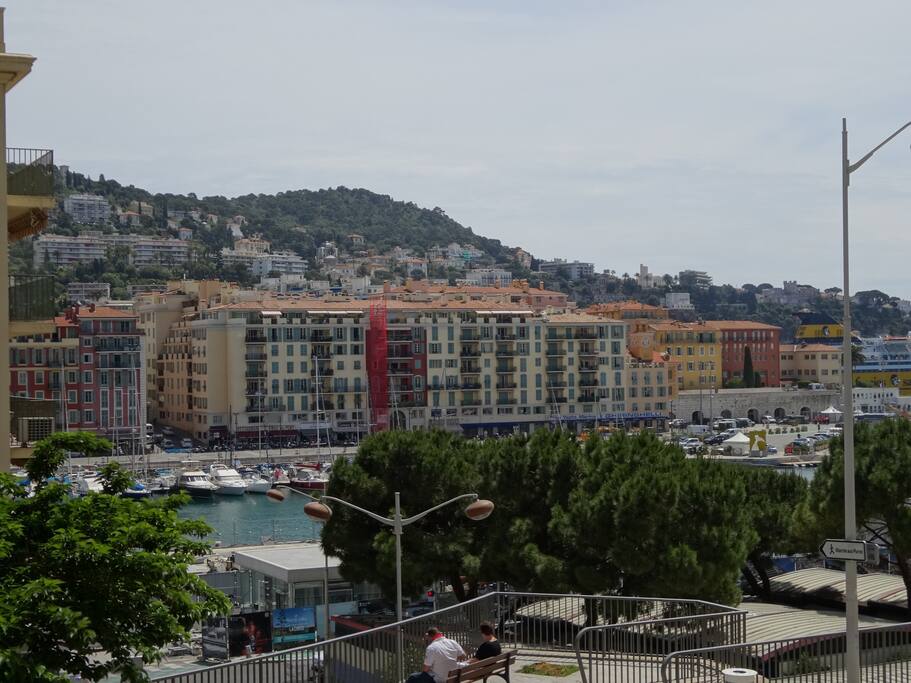 La vue depuis le salon