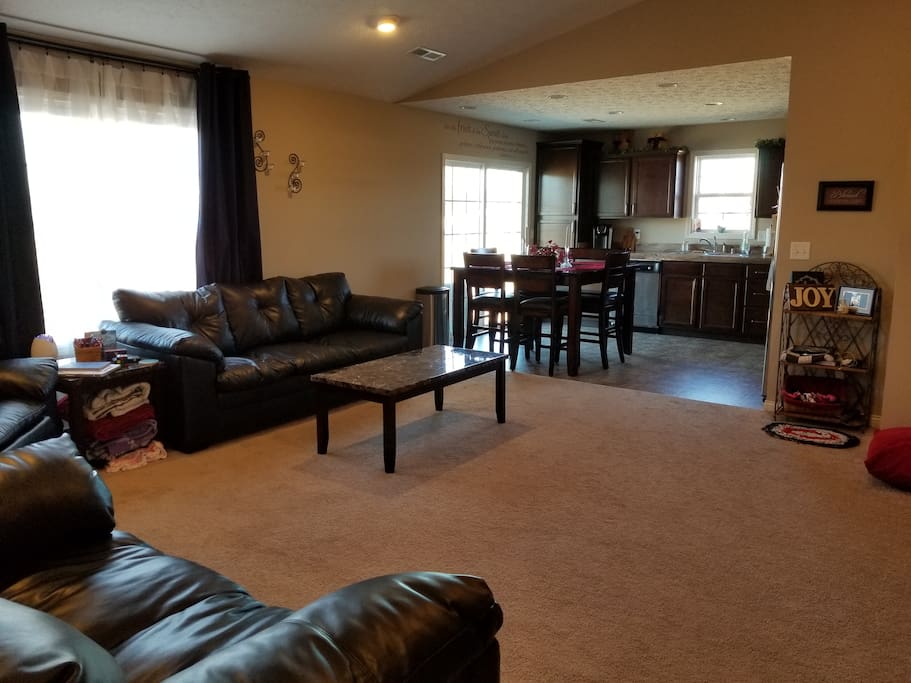 Common Living Room and Kitchen