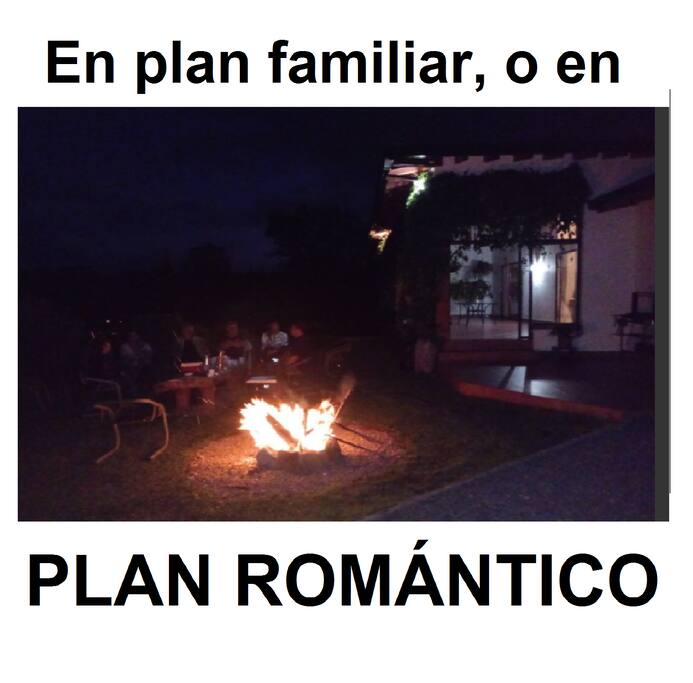 Es un PLAN espectacular disfrutar de una fría noche al calor del fuego