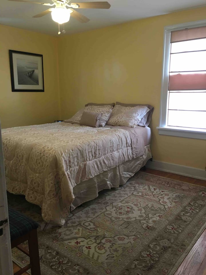 Bedroom #1. Queen bed.