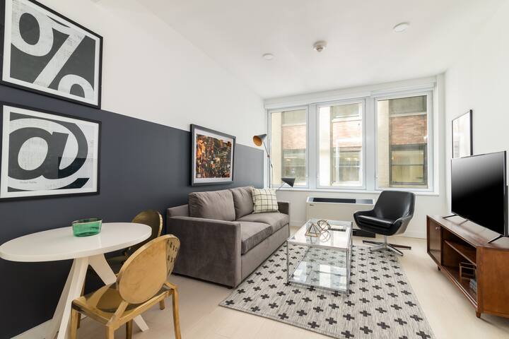 Sonder | Wall Street | Superior 1BR + Rooftop