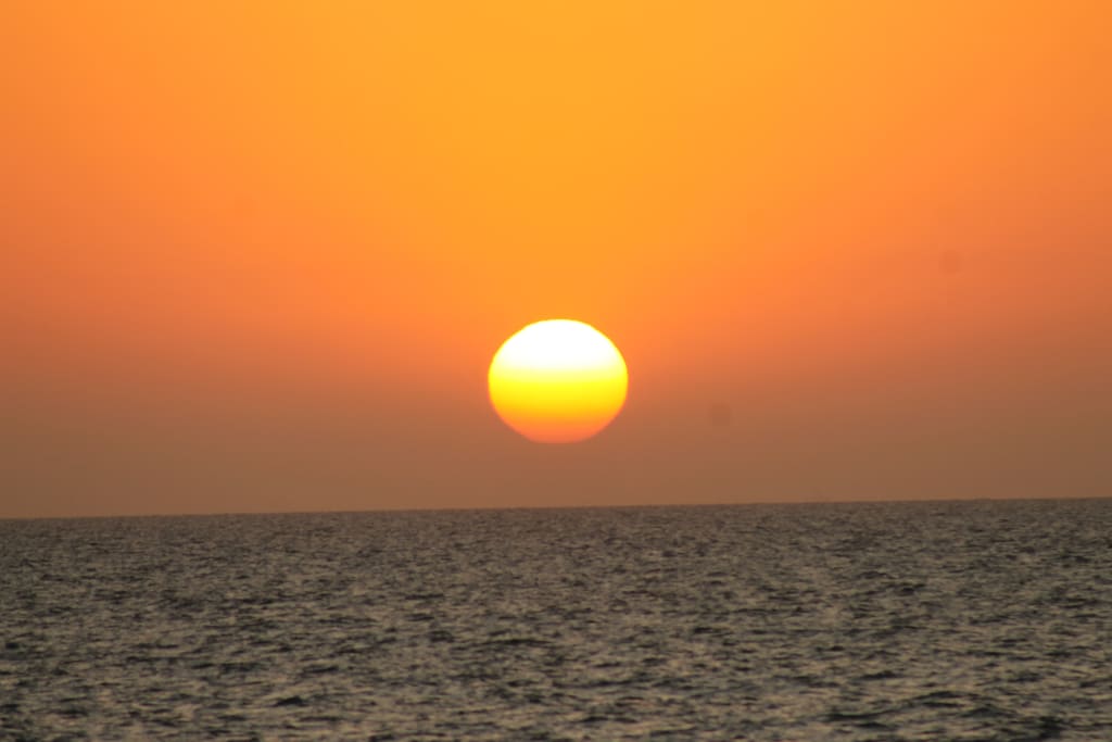 Atardecer Mar Caribe