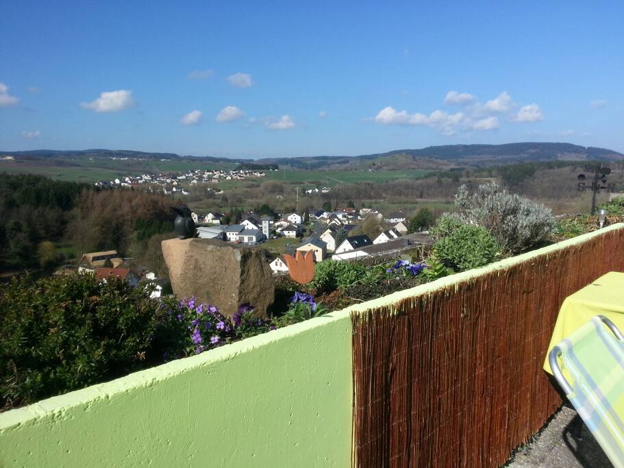 Terrassenblick