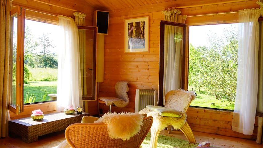 Delightful Log Cabin In Wicklow Guest Houses For Rent In County