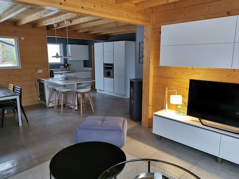 Top Airbnb: Les neiges du coucou – contemporary chalet à Xonrupt Longemer