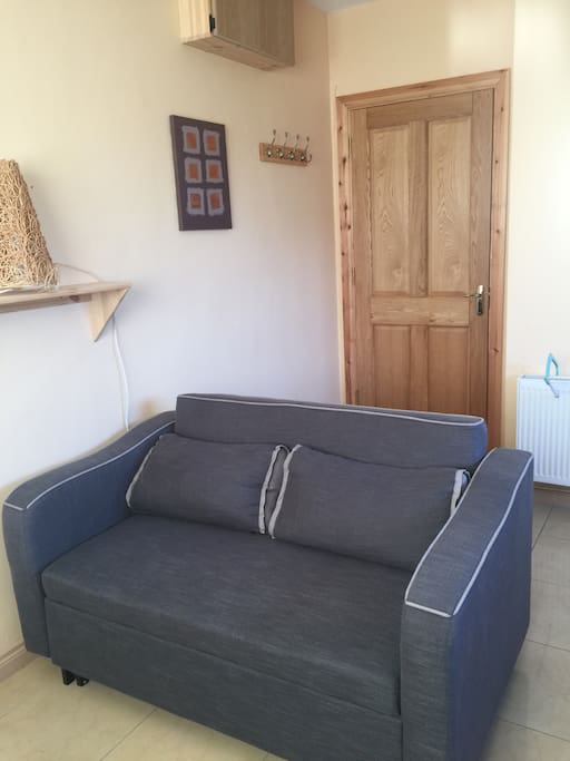 Comfortable sofa bed, easy pull out