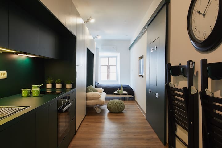 NEW! Studio In Historic Centre FREE Bikes Included