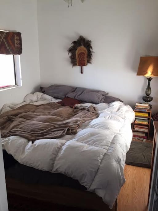 Cozy Bedroom. King Size Bed.