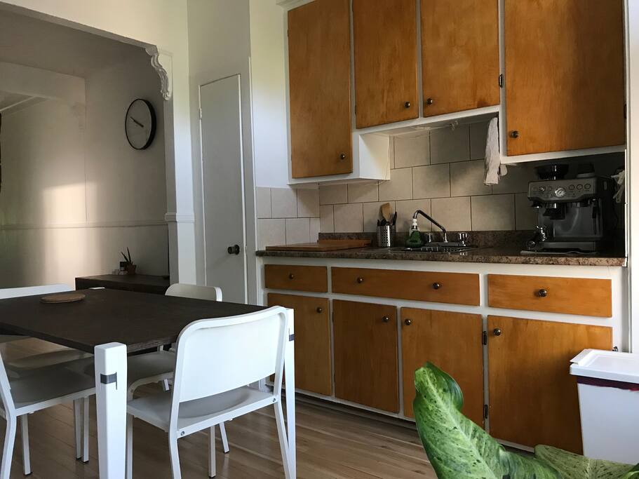 Kitchen / Dining room / Living room / access to back balcony