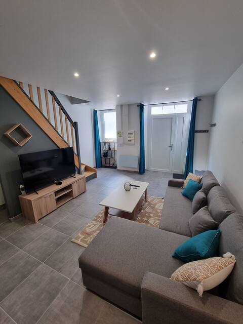 Beautiful T3 duplex apartment.