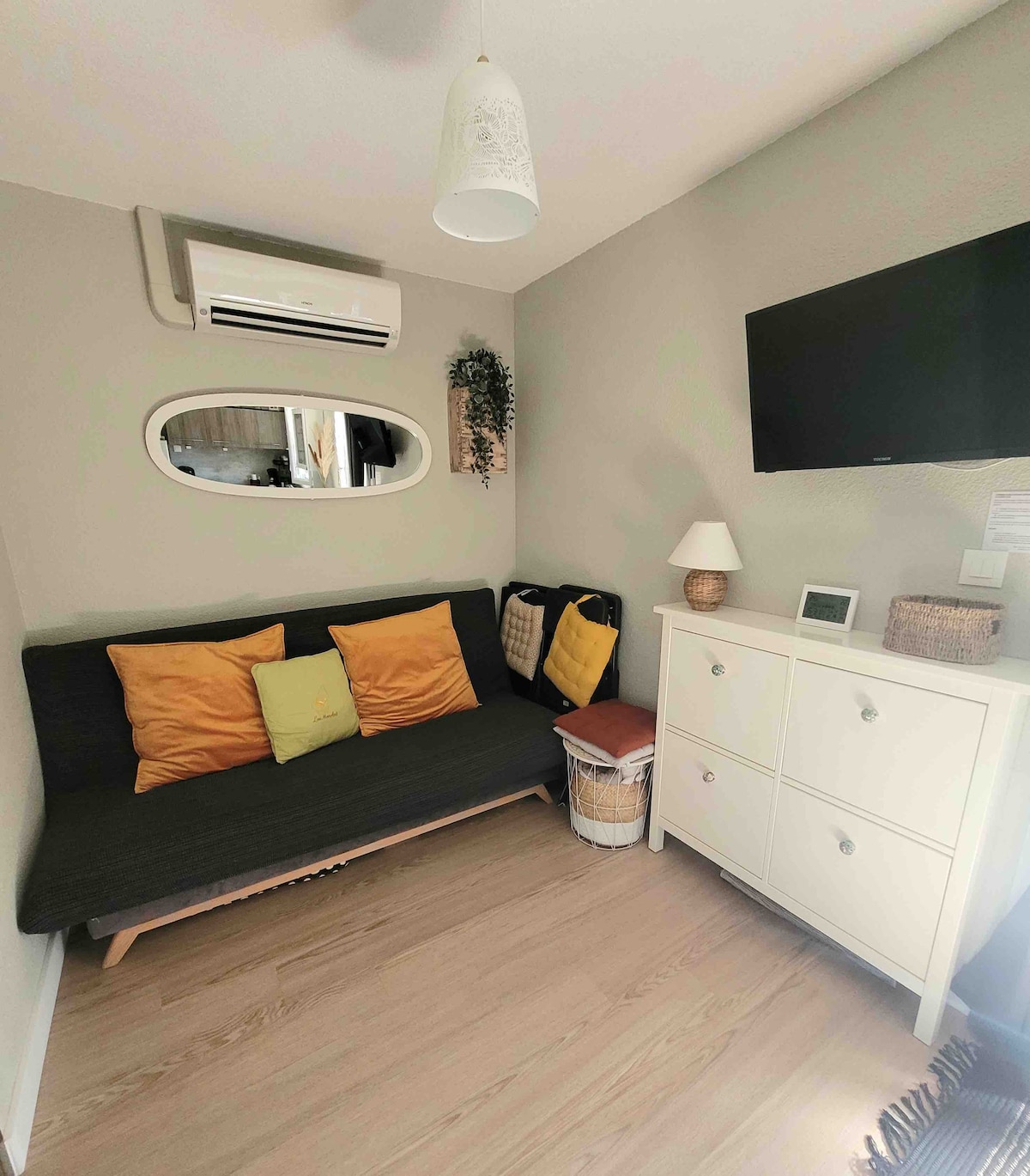 Popular Airbnb listing: Air-conditioned gîte/house with pool in southern Ardèche for 4 people. in Vallon Pont D'arc