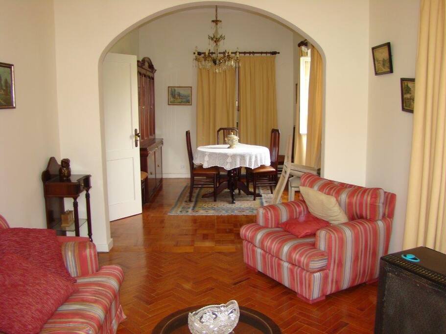 Living Room + Dinning Area