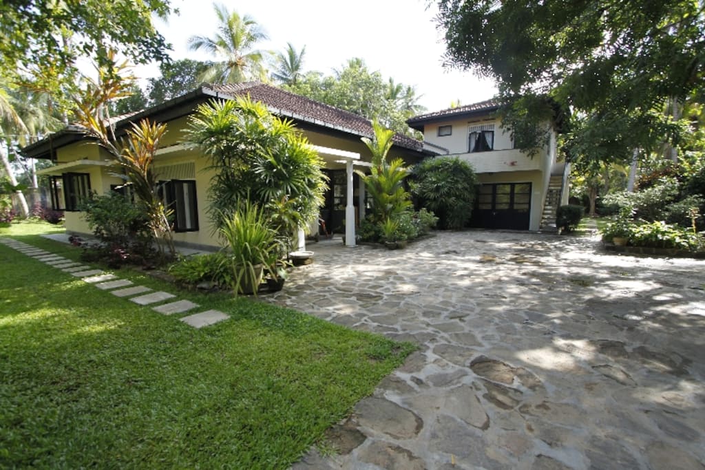Moonwater House and tropical gardens