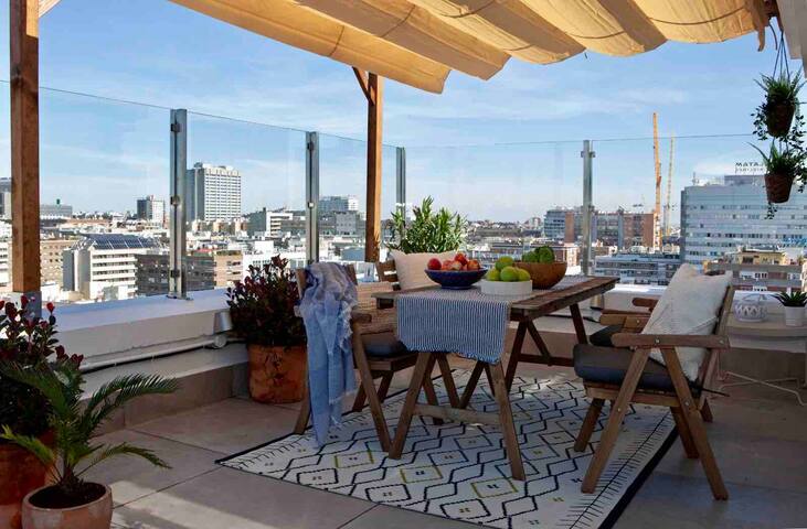 Wishome-Junto a Bernabéu, ático con gran terraza