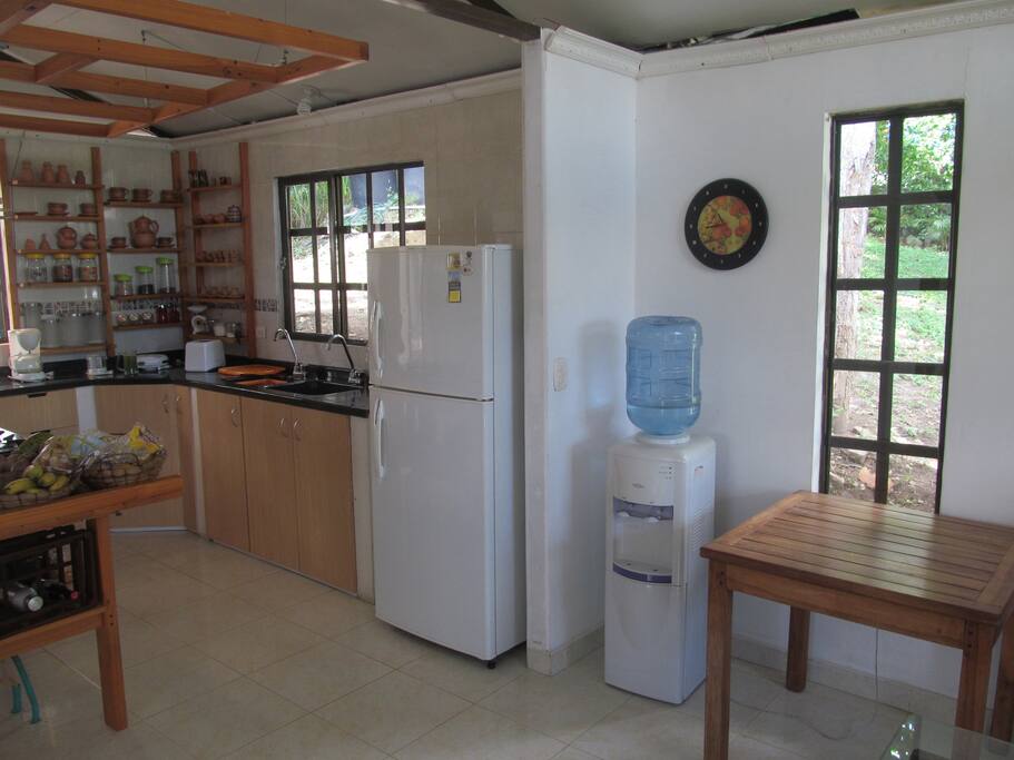 Vista de la cocina