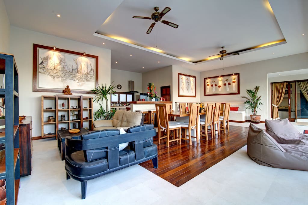 Huge Living & Dinning area