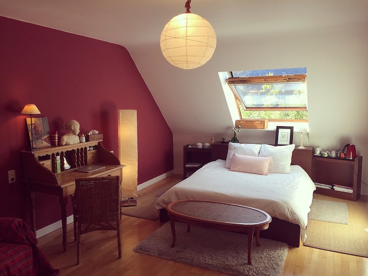 Chambre et petit salon Les Perrières