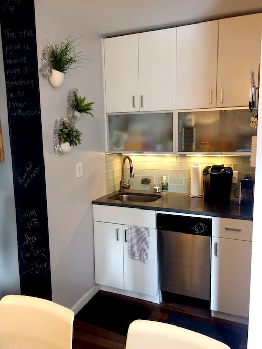 Newly renovated kitchen