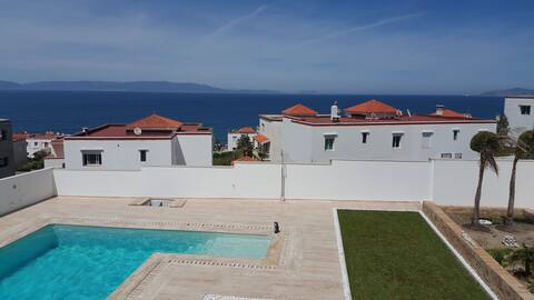 Exclusive villa in Tangier, private pool and beach