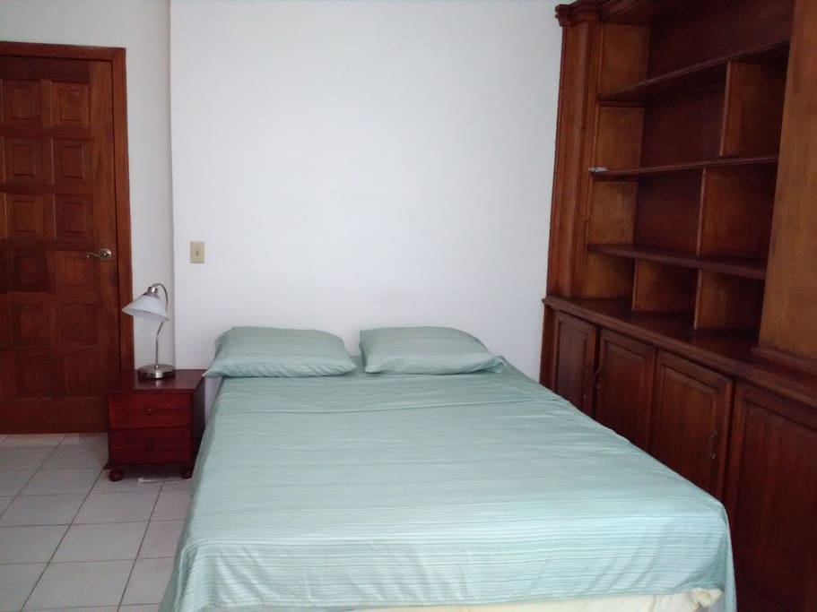 Luxury mahogany done bedroom, air conditioned,