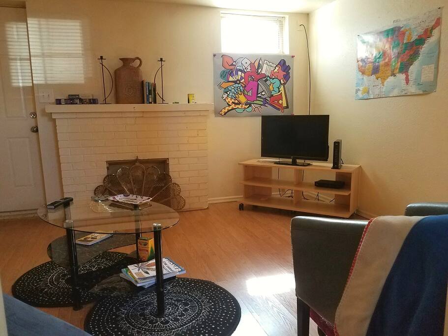 Another angle of the living room.