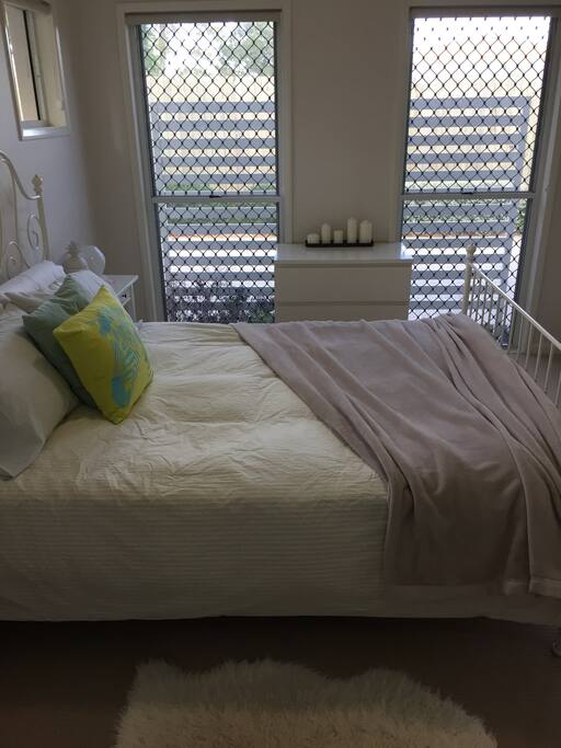Bright and airy space.