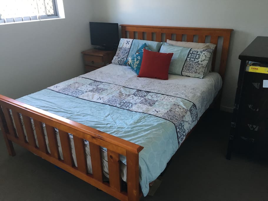 Room is light and airy