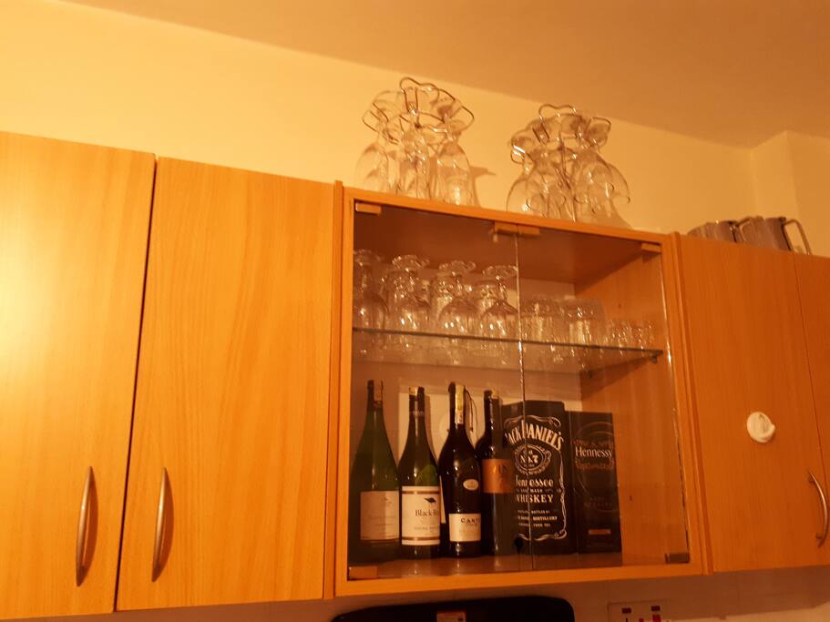 Fully stocked Bar