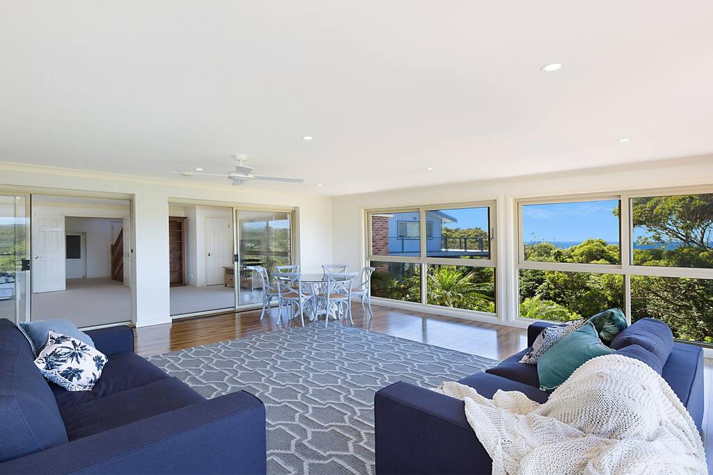 Downstairs lounge room