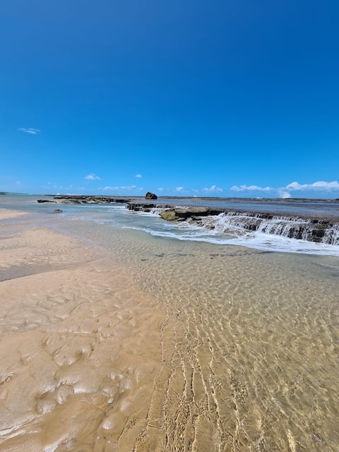 Beautiful beachfront house in paradise on Barreta Beach