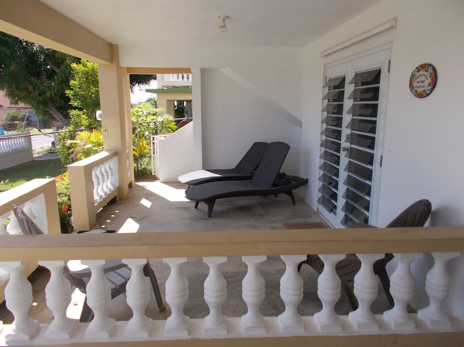 Front Porch Seating Area