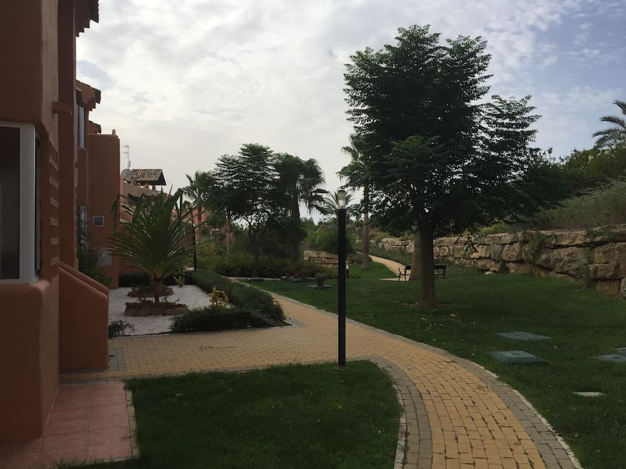 A walk through the gardens