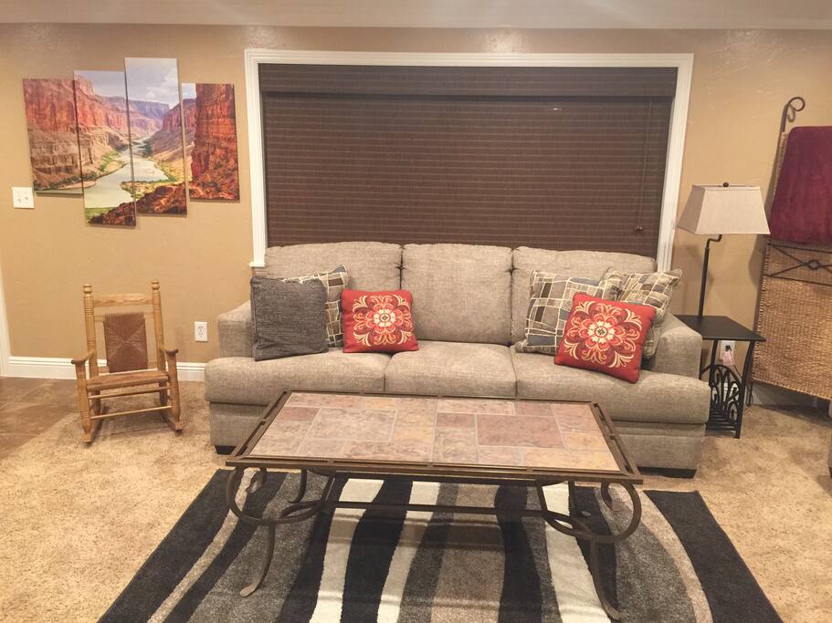 Living Room- Queen Sofa Bed