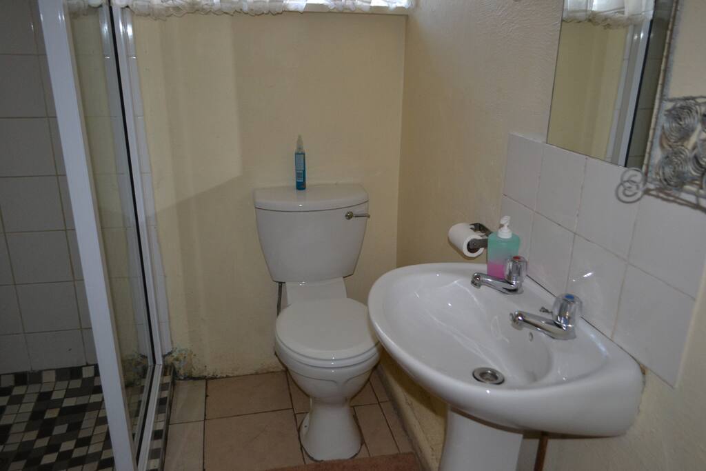 Showers in all our bathrooms