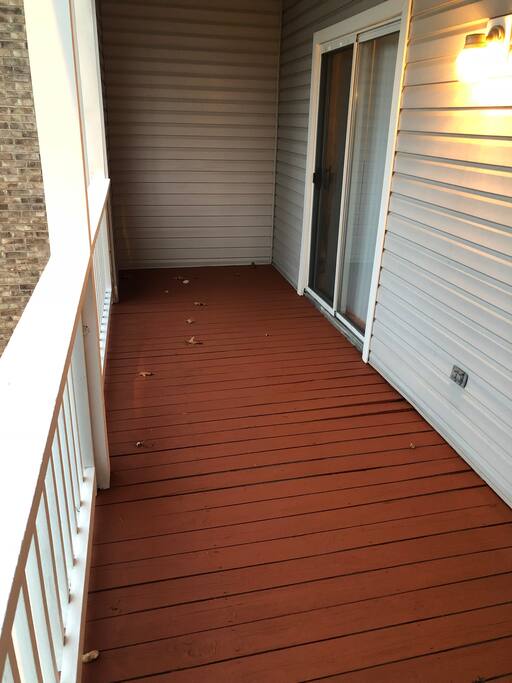 Spacious Balcony
