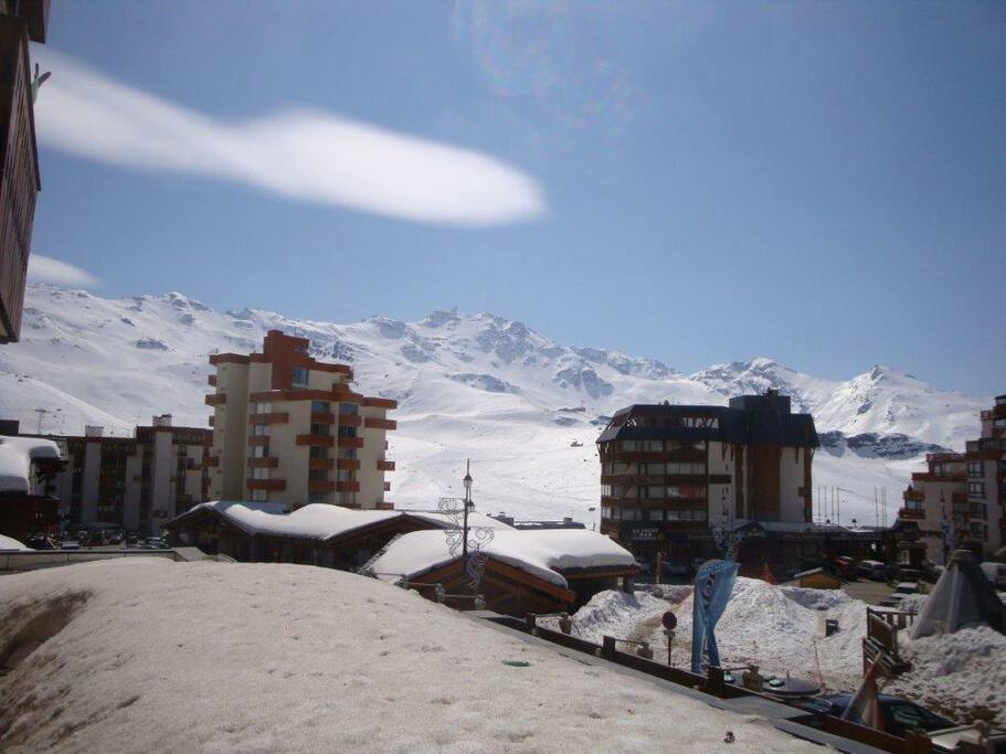 Vue depuis le balcon