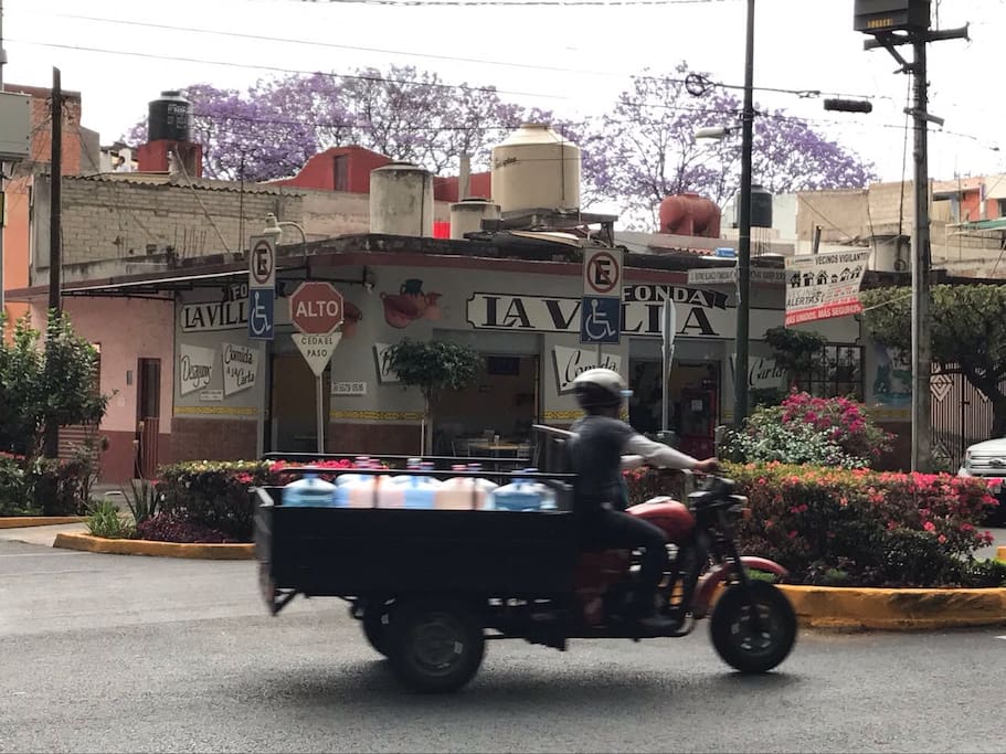 Hay lugares para. Omer comida mexicana con menú del día a precios accisibles y con movimiento de servicios durante el día