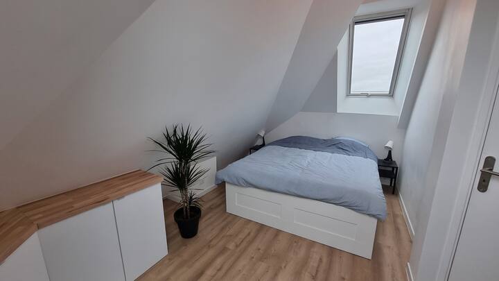 Une suite avec un grand lit 160x200