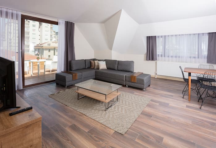 2 Bedroom Penthouse Suite at Serviced Apart Hotel