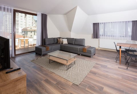 2 Bedroom Penthouse Suite at Serviced Apart Hotel