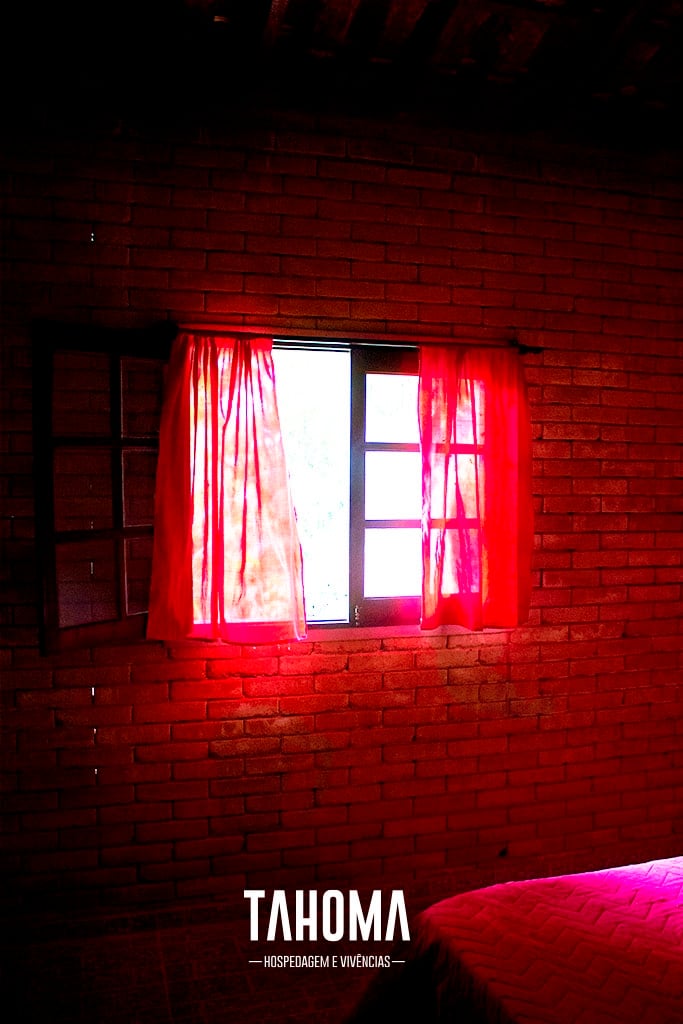 Spavaća soba s krevetom na farmi