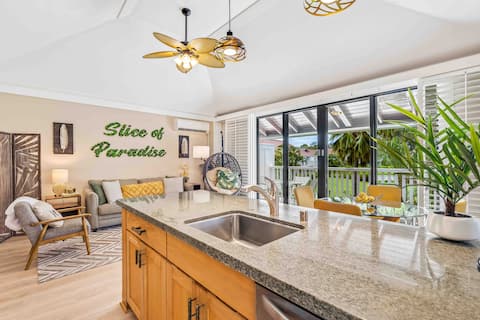 Top Airbnb: Slice of Kiahuna Paradise-A/C-BEACHFRONT-POOL in Poipu