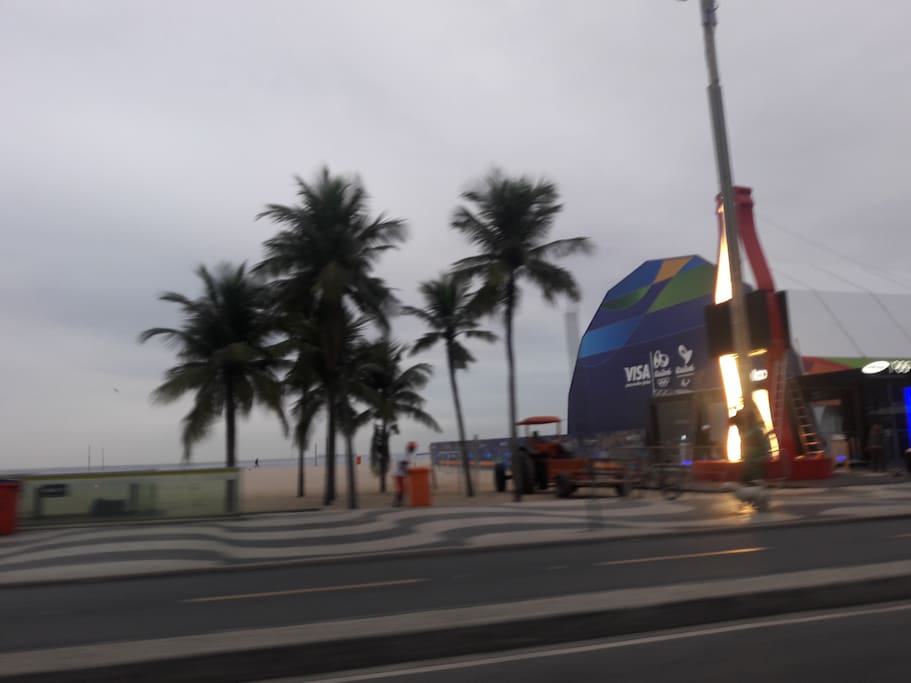 Praia de Copacabana.