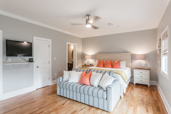 Master wa Pili - Kitanda cha Kifalme na Kitanda cha Kifalme cha Kulala Ghorofa ya 3