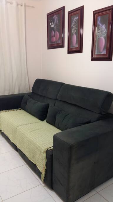 Sofá com chaise