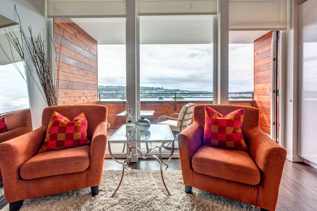 Living Room & Balcony