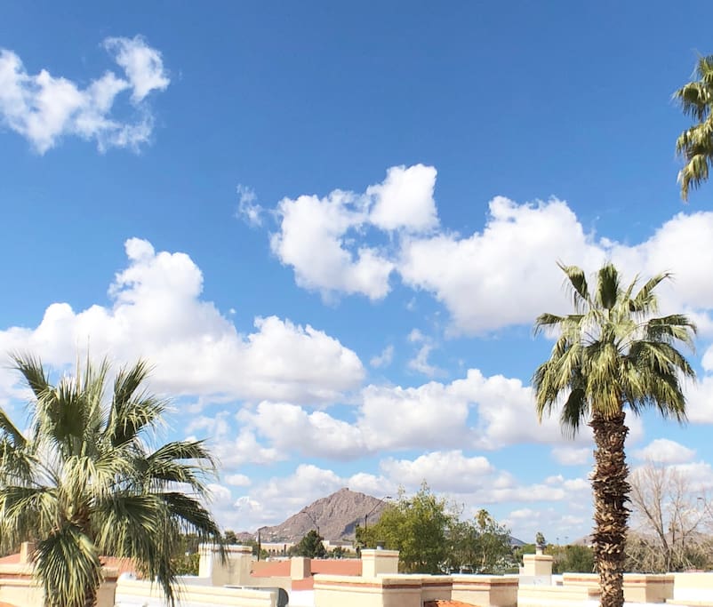 Amazing Views of Camelback Mountain from Guest Suite Patio
