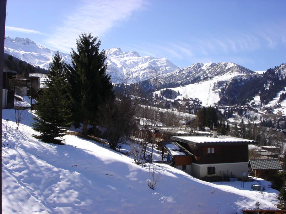 Depuis le balcon Sud!