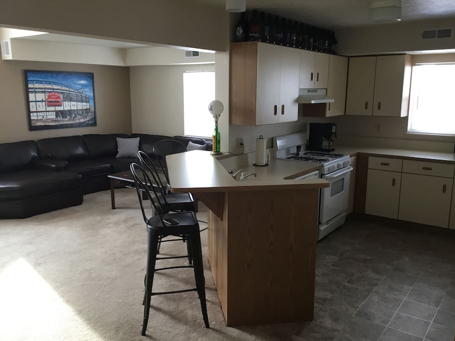 Open Concept Living Area