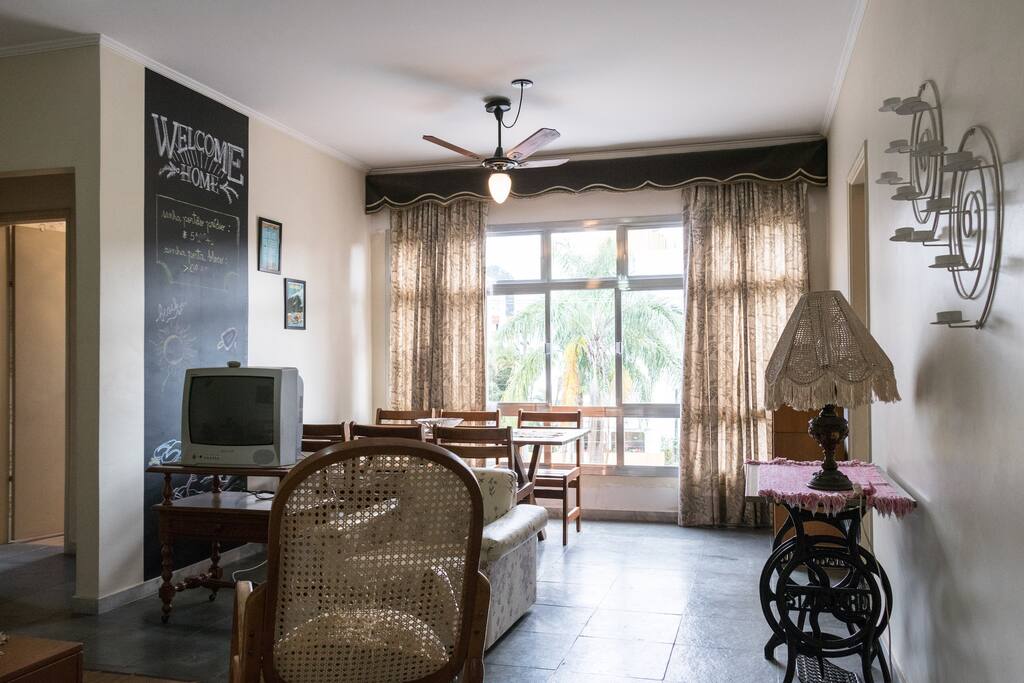 Sala de estar e jantar